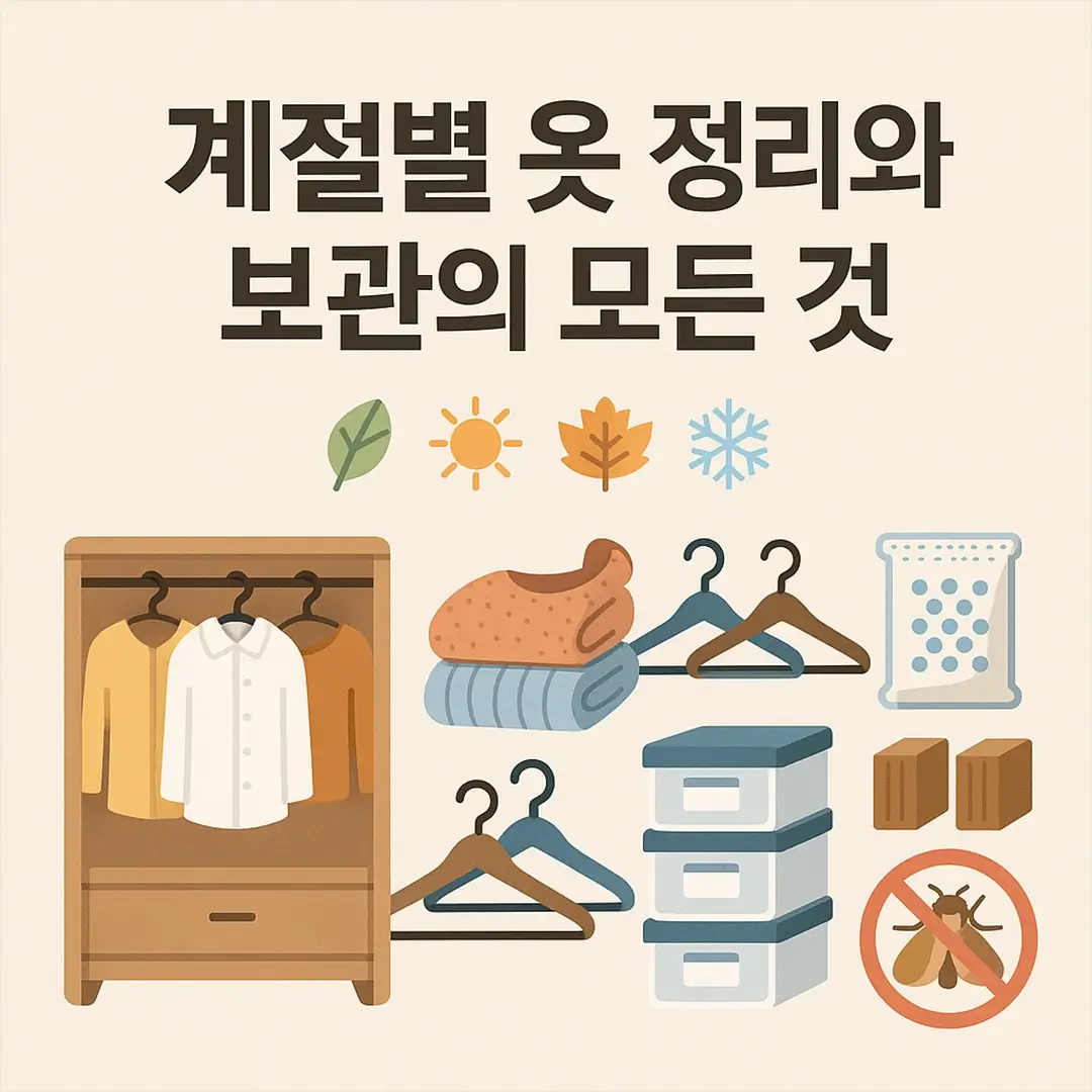 계절별 옷 정리와 보관의 모든 것 (1)