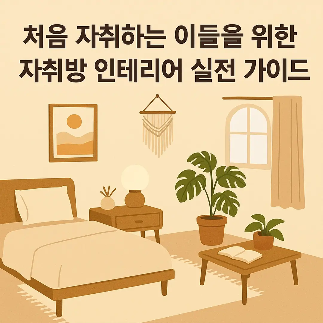 자취방 인테리어 처음하는 이들을 위한 실전 가이드 (1)